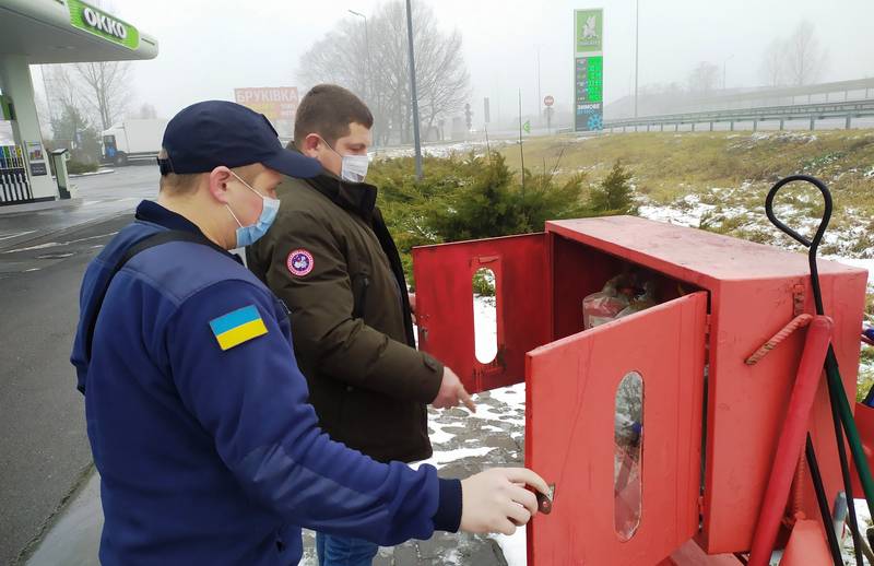 Рятувальниками проведено позапланову перевірку «ОККО-ДРАЙВ»