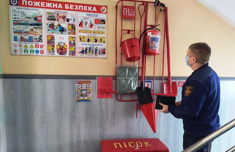 Рятувальниками проведено планову перевірку та пожежно-профілактичне відпрацювання