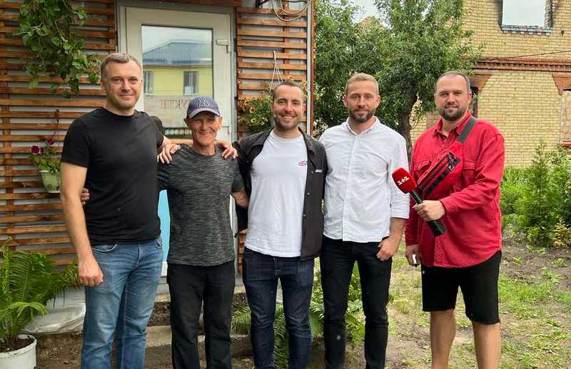 У Макарівській громаді на зруйнованому подвір’ї встановлено індивідуальний модульний будиночок