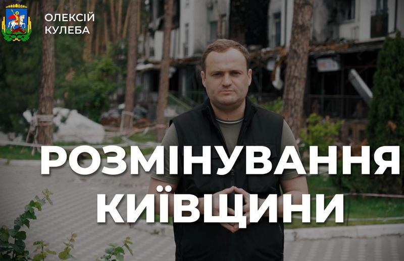 Олексій Кулеба: на сьогодні обстежено 270 населених пунктів області на наявність вибухонебезпечних предметів (відео)