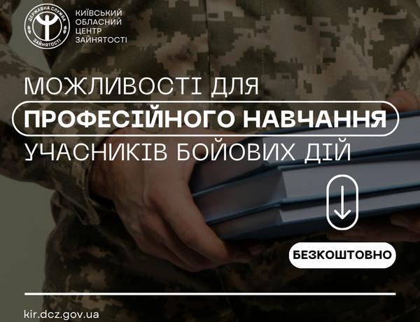 Професійні можливості для захисників України