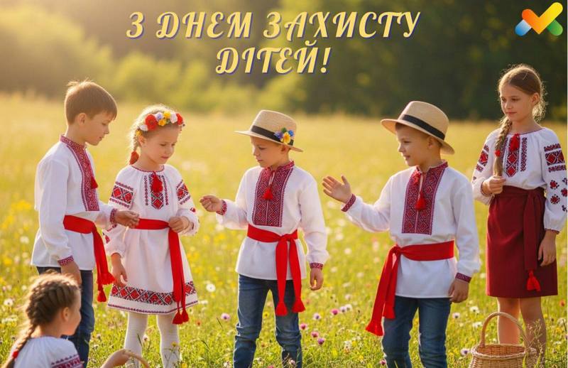 Зі святом, малюки! З Днем захисту дітей!