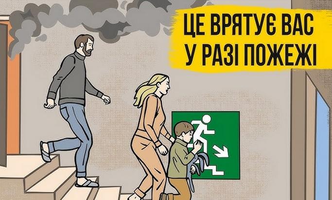 Як діяти під час пожежі через обстріли: важлива інструкція у форматі анімації