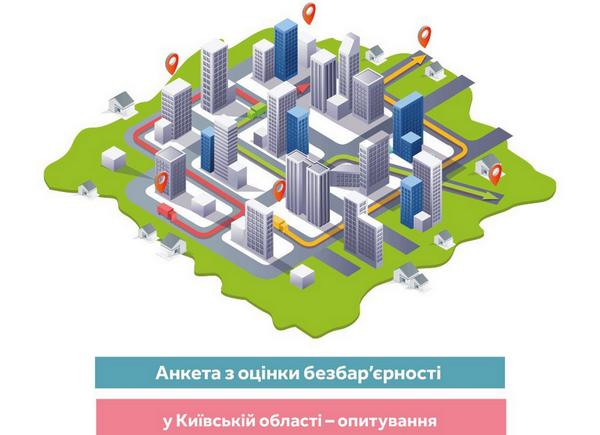 Анкета з оцінки безбар’єрності у Київської області