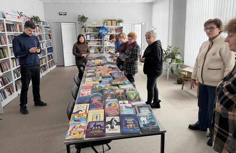 📚 Нове поповнення книжкового фонду