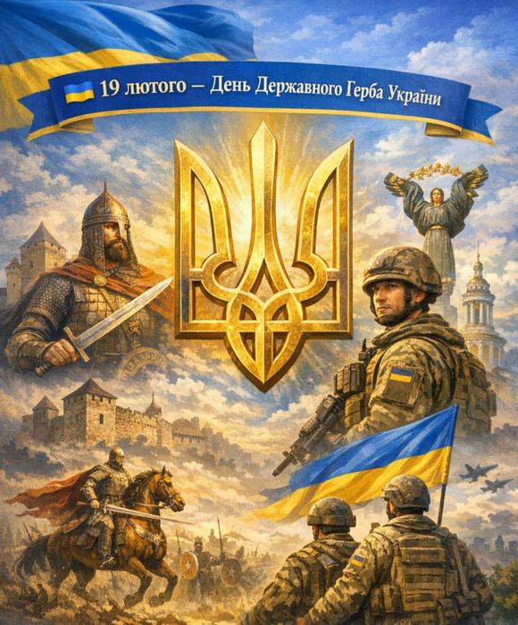 🇺🇦 19 лютого – День Державного Герба України