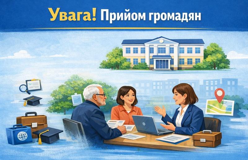 📢 Увага! Прийом громадян у Макарові